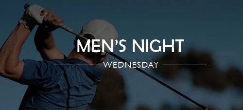 Men's Night Wednesday at Seguin Valley Golf Club